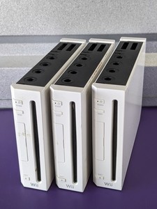 lot 126 image: Lot of 3 - Nintendo Wii Console System Only