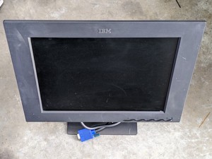 lot 218 image: IBM Panel 15 Display