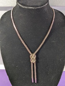 lot 294 image: Sterling Silver Necklace 38grams