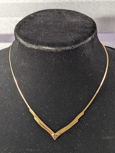 lot 300 image: 14K Gold Necklace 2.4grams