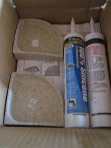 lot 102 image: new tubes of silicone granite qty 2