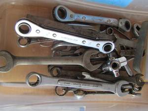 lot 113 image: wrench lot of all sizes