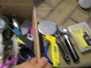 lot 168 image: kitchen utensils