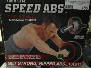 lot 186 image: speed abs abdominal trainer