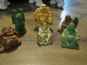 lot 208 image: Mini BUDDHA   QTY 6