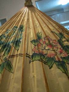 lot 217 image: wooden umbrella