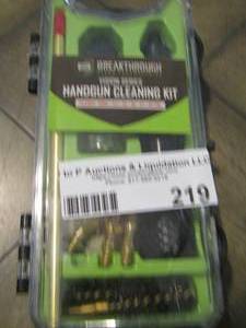 lot 219 image: small handgun cleaning kit