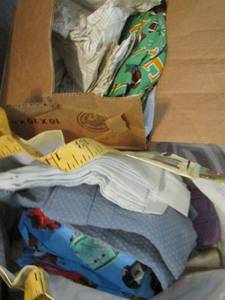 lot 235 image: large lot of fabric