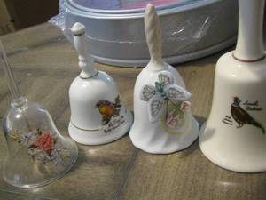 lot 251 image: qty 4 hand bells