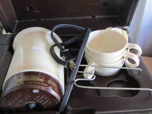 lot 292 image: Empire car n home coffee maker travel kit