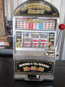 lot 301 image: jumbo slot table top machine