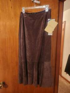 lot 118 image: Converge - leather long skirt with tags - 10