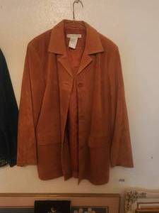 lot 106 image: Jessica Holbrook leather jacket - S