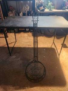 lot 76 image: Wrought Iron banjo - 43