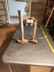 lot 64 image: Selection of 2 baby sledgehammers