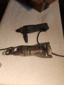 lot 55 image: Selection of 2 vintage electric tools - Wen Drill & Miller Falls Tools