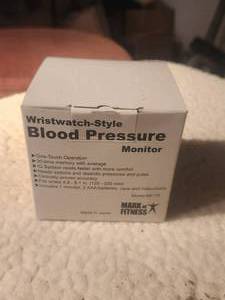 lot 23 image: Wristwatch-style blood pressure monitor