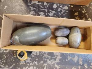 lot 30 image: Lingam Stone from the Narmada basin in India - 4