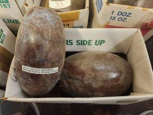 lot 31 image: Lingam Stone from the Narmada basin in India - 2