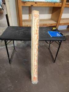 lot 94 image: Orange & Cream indoor & outdoor plastic mats-rugs - 48 x 68 - bid x 10