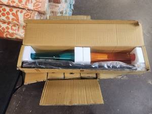 lot 105 image: Selection of 6 boxes of 2 multicolor outdoor candle holders
