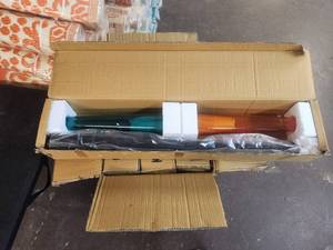 lot 100 image: Selection of 6 boxes of 2 multicolor outdoor candle holders