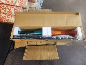 lot 107 image: Selection of 6 boxes of 2 multicolor outdoor candle holders