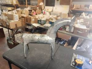 lot 119 image: Metal horse figure