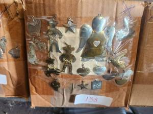 lot 138 image: Generous selection of metal pendants and charms for jewelry and craft making