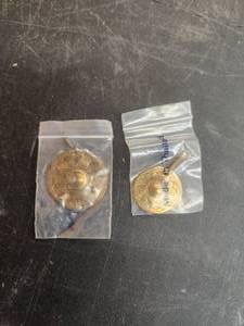 lot 142 image: Generous selection of metal pendants and charms for jewelry and craft making