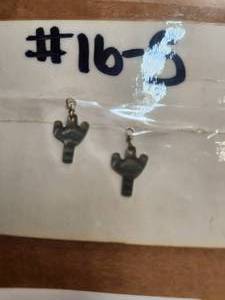 lot 189 image: Generous selection of metal pendants and charms for jewelry and craft making