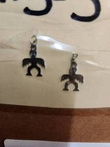 lot 204 image: Generous selection of metal pendants and charms for jewelry and craft making