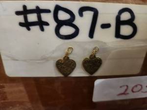 lot 205 image: Generous selection of metal pendants and charms for jewelry and craft making