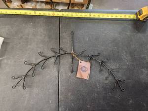 lot 227 image: Selection of indoor & outdoor iron pieces