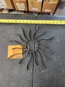 lot 228 image: Selection of indoor & outdoor iron pieces