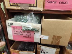 lot 362 image: Generous selection of glass beads for jewelry and craft making