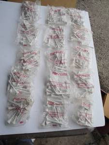 lot 42 image: Lot Of 15-Bags Of 15-Top-Flite -Spalding Golf Tees Per Bag.