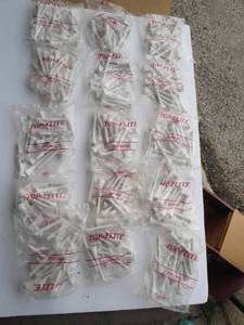 lot 44 image: Lot Of 15-Bags Of 15-Top-Flite -Spalding Golf Tees Per Bag.