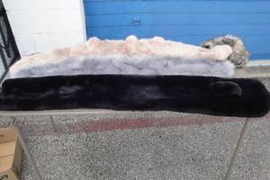 lot 57 image: Mixed Lot Of ZARA Accessories, Faux Fur Neck Stoles And Hats