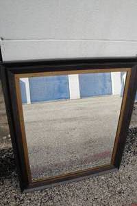 lot 82 image: Framed Mirror About 29 x 25
