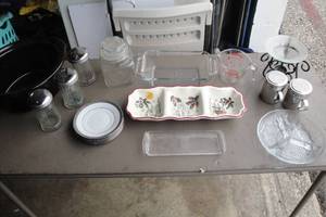lot 130 image: Lot Of Mixed Glassware Items.