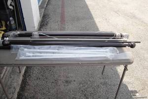 lot 135 image: Lot Of Drapery  Curtain Rods, Mixed Sizes And Styles.