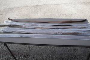 lot 136 image: Lot Of 6-Leather, Brown Belt Blanks, Size 42