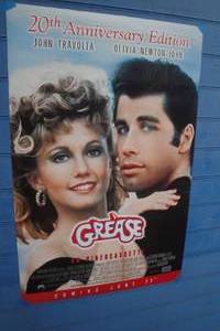 lot 209 image: 5- GREASE 20-Th Anniversary Edition Posters, About 27 x 40, Note 5 X Money