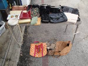 lot 252 image: Mixed Lot Of Handbags, Various Styles And Colors