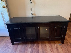 lot 50 image: Entertainment TV stand