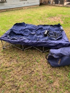 lot 153 image: Cabelas camping cot fullqueen