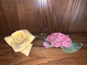 lot 26 image: 2 porcelain Capodimonte - see pics for detail and description