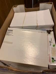 lot 27 image: Box of office supplies - see pics