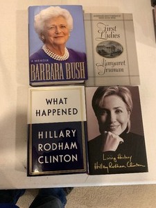 lot 87 image: 4 First Lady books great condition